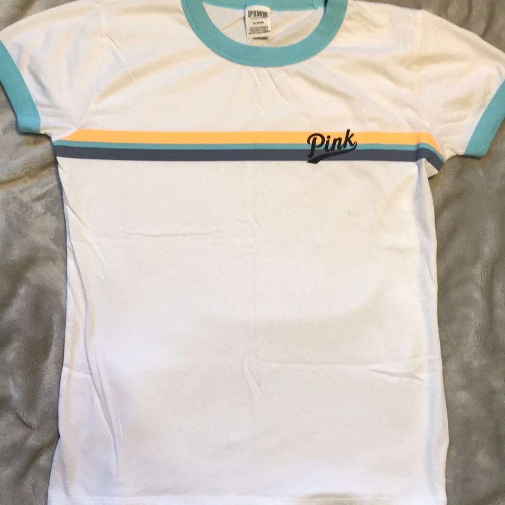 PINK ringer tee